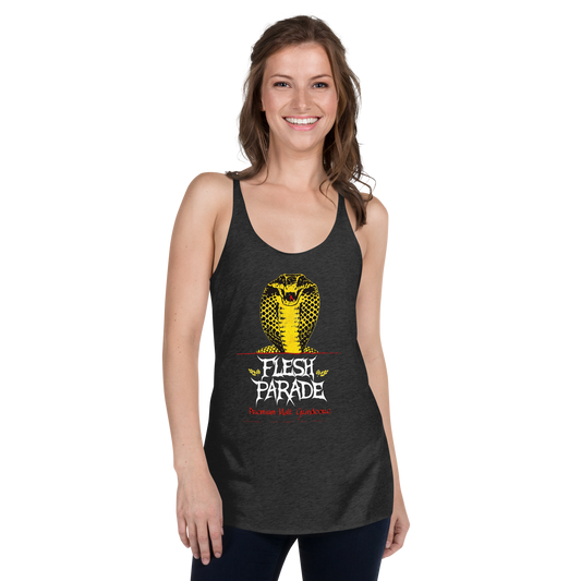 Flesh Parade "King Cobra" Women's Racerback Tank